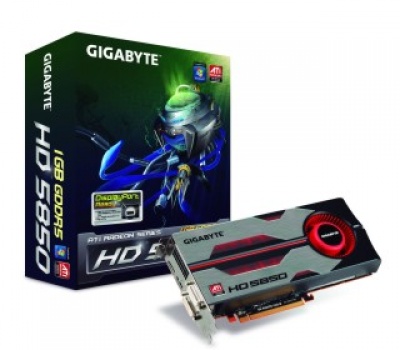 Imagine Placa video Gigabite ATI Radeon HD 5850 PCI-E 1GB R585D5-1GD-B